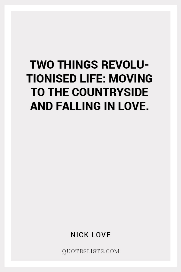 true love quote by Nick Love